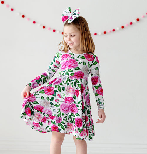 Best Buds Girls Dress and Shorts Set - Image 4 - Bums & Roses