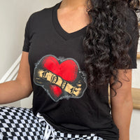 Baby Kids Bamboo Pajamas — Petal to the Metal Mama Shirt — Image 1