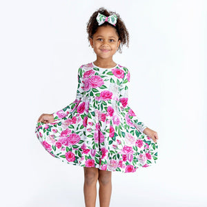 Best Buds Girls Dress and Shorts Set - Image 1 - Bums & Roses