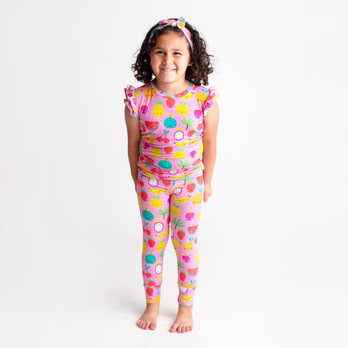 Main Squeeze - Pink - Two-Piece Pajama Set - Image 1 - Bums & Roses