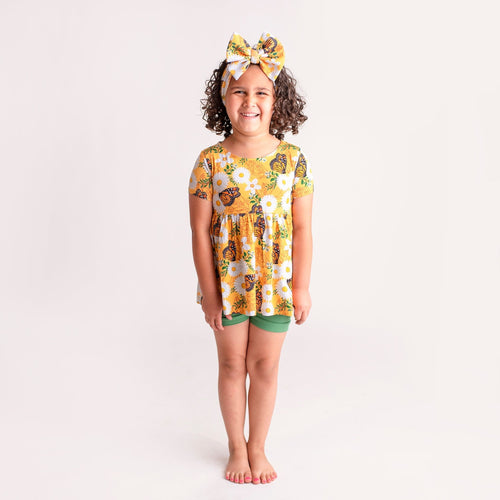 Make Your Monarch Girls Top & Shorts Set - Image 3 - Bums & Roses