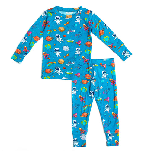 Once in a Blue Moon Two-Piece Pajama Set - Image 2 - Bums & Roses