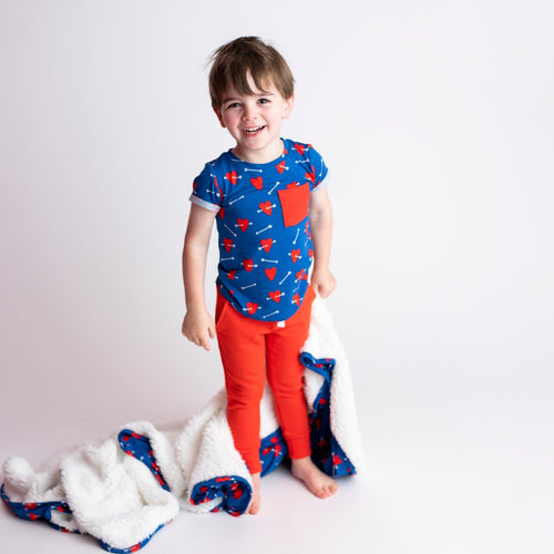 Love Struck Toddler T-shirt & Jogger Set - Image 1 - Bums & Roses