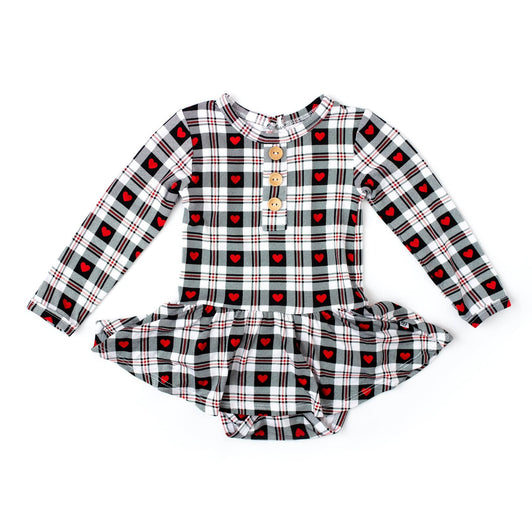Plaid About You Ruffle Dress