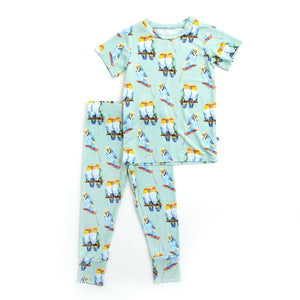 Bums & Roses - Baby & Kids Bamboo Pajamas - Tweetie Pies Two-Piece Pajama Set - Image 1