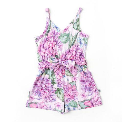 You Had Me At Hydrangea Toddler Romper - Image 2 - Bums & Roses