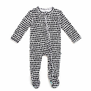 Bums & Roses - Baby & Kids Bamboo Pajamas - Spot Light Footie - Image 1