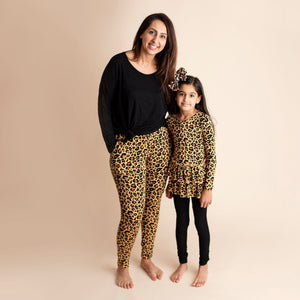 Bums & Roses - Baby & Kids Bamboo Pajamas - The Great Catsby Mama Pants - Image 1