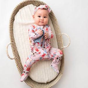 Bums & Roses - Baby & Kids Bamboo Pajamas - Hallo-Queen Lovey - Image 1