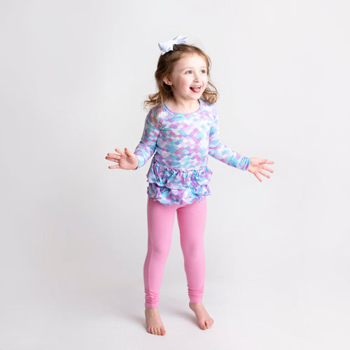 Salty But Sweet Toddler Top & Tights - FINAL SALE - Image 4 - Bums & Roses