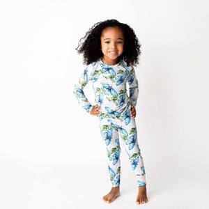 Butterfly Kisses Two-Piece Pajama Set - FINAL SALE