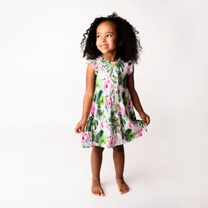 Mother of The Flocking Year Girls Dress - FINAL SALE