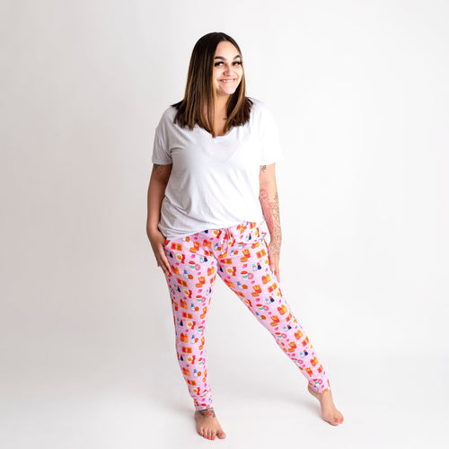 Love at First Bite - Pink - Mama Pants - FINAL SALE - Image 2 - Bums & Roses