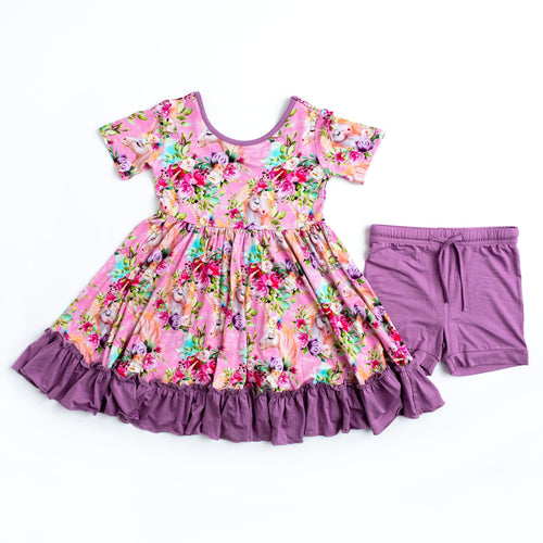 Horn To Be Wild Girls Dress - FINAL SALE - Image 2 - Bums & Roses