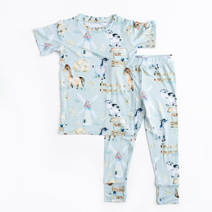 E-I-E-I-O Two-Piece Pajama Set - FINAL SALE