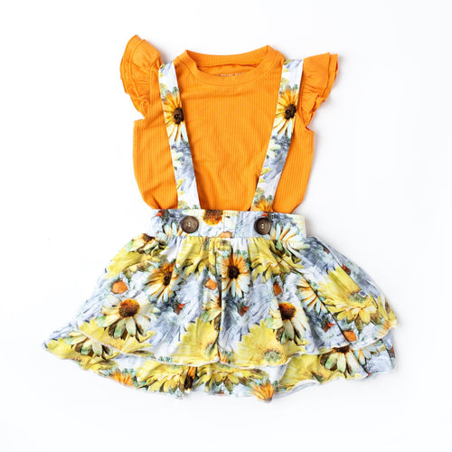 Oopsie Daisy Girls Suspender Skirt Set - FINAL SALE - Image 2 - Bums & Roses