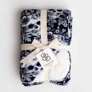 Skeletons In The Closet Bum Bum Blanket - Plush