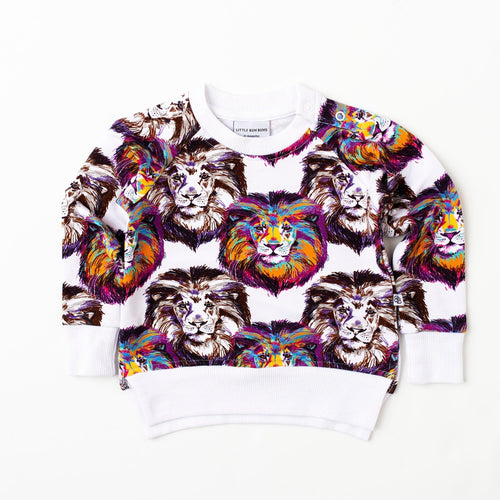 I Ain't Lion Crew Neck Sweatshirt - Image 2 - Bums & Roses