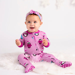 Bums & Roses - Baby & Kids Bamboo Pajamas - Waddle I do Without You Footie - Image 1