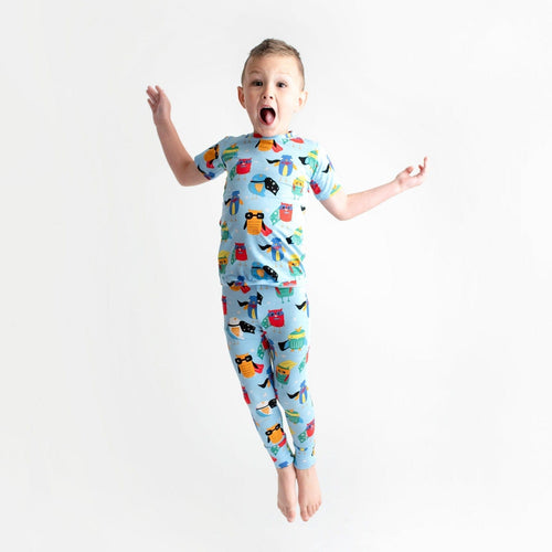 Owl Save The Day Two-Piece Pajama Set - FINAL SALE - Image 2 - Bums & Roses