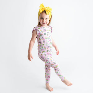 Sweet Tooth Two-Piece Pajama Set - Cap Sleeve - Image 1 - Bums & Roses