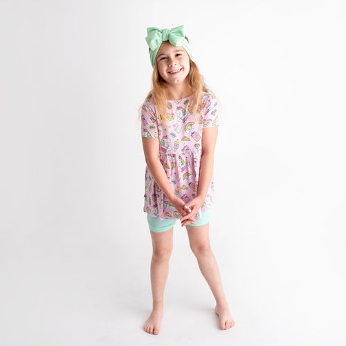 Sweet Tooth Girls Top & Shorts Set - FINAL SALE - Image 3 - Bums & Roses