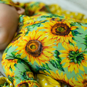 Bums & Roses - Baby & Kids Bamboo Pajamas - Sun Kissed Footie - Image 1