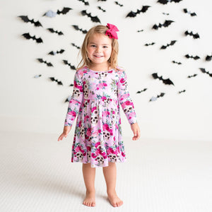 Bums & Roses - Baby & Kids Bamboo Pajamas - Killer Queen Girls Dress - Image 1