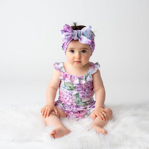 You Had Me At Hydrangea Bubble Romper - Image 1 - Bums & Roses
