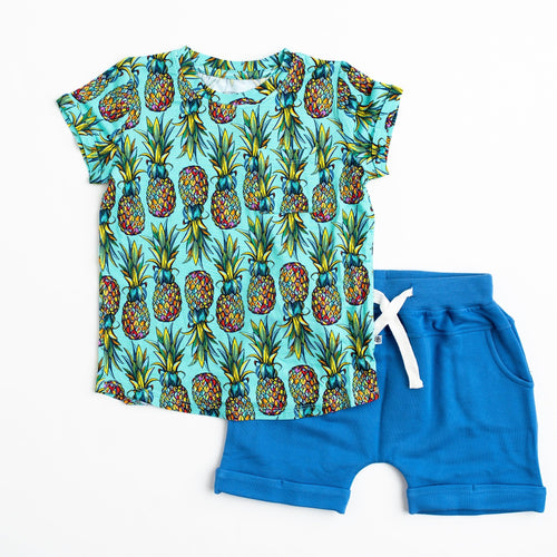 Feelin' Pine Toddler T-shirt & Shorts Set - Image 2 - Bums & Roses