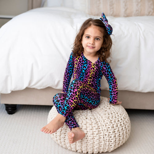 Livin' La Cheetah Loca Two-Piece Pajama Set - Image 3 - Bums & Roses