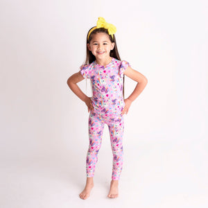 Bums & Roses - Baby & Kids Bamboo Pajamas - Born to Stand Out Two-Piece Pajama Set - Image 1