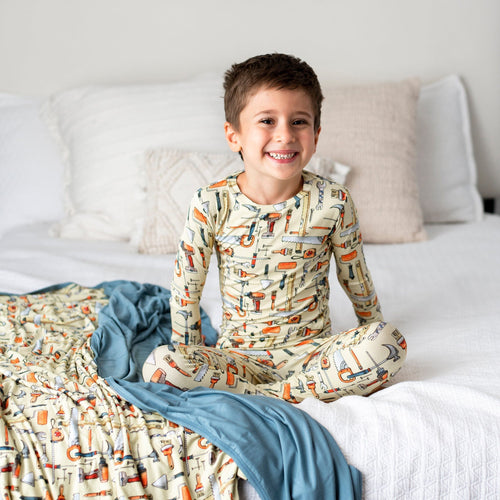 Nailed It Two-Piece Pajama Set - Long Sleeves - Image 4 - Bums & Roses