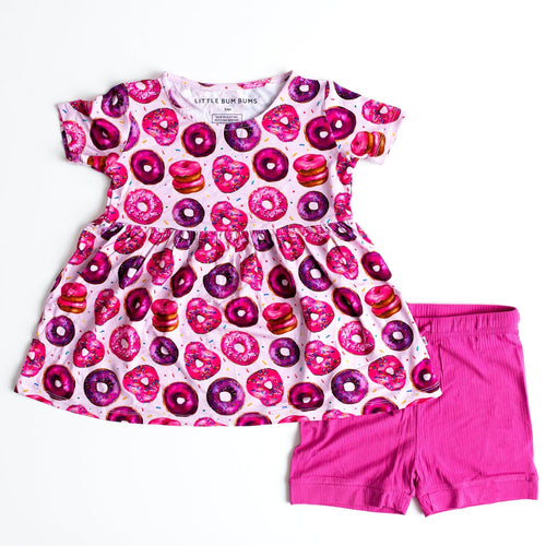 Sprinkle Sprinkle Little Star Girls Top & Shorts Set - Image 2 - Bums & Roses