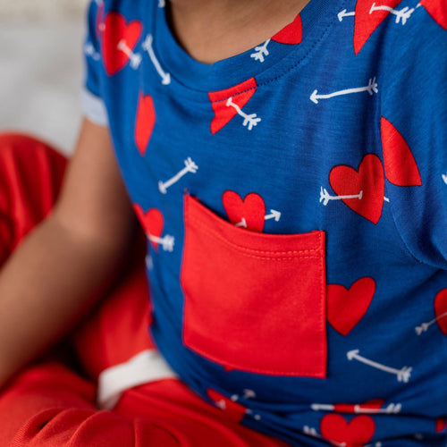 Love Struck Toddler T-shirt & Jogger Set - FINAL SALE - Image 3 - Bums & Roses