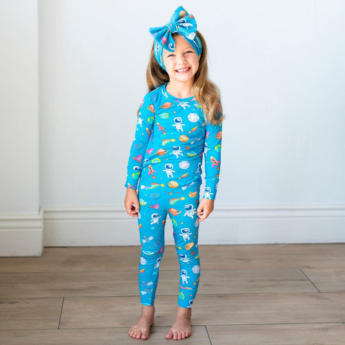 Once in a Blue Moon Two-Piece Pajama Set - Image 3 - Bums & Roses
