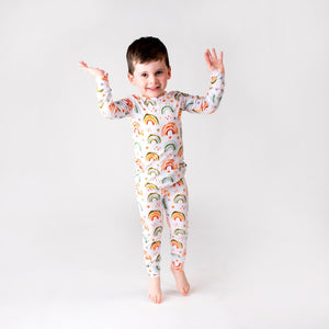 Bums & Roses - Baby & Kids Bamboo Pajamas - Lucky Charm Two-Piece Pajama Set - Image 1