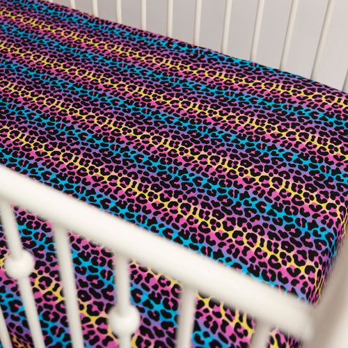 Livin' La Cheetah Loca Crib Sheet - Image 9 - Bums & Roses