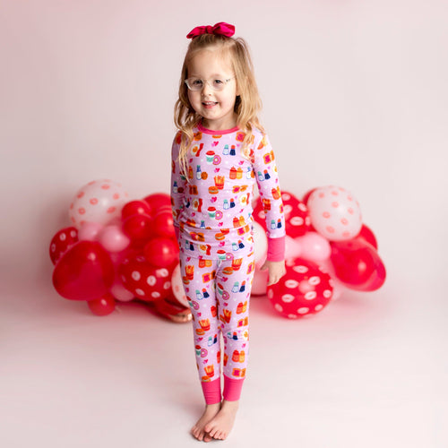Love at First Bite - Pink - Two-Piece Pajama Set - FINAL SALE - Image 7 - Bums & Roses