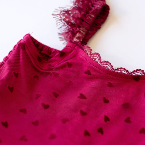 Crimson Heart Tulle Tutu Dress - Image 16 - Bums & Roses