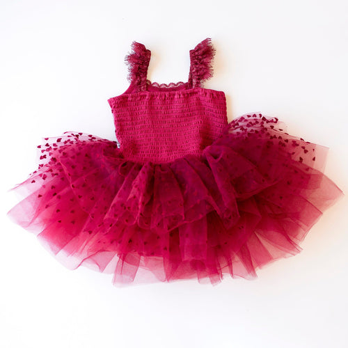 Crimson Heart Tulle Tutu Dress - Image 20 - Bums & Roses