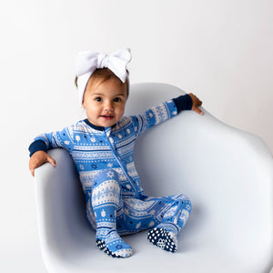 Bums & Roses - Baby & Kids Bamboo Pajamas - Love You a Latke Footie - Image 1