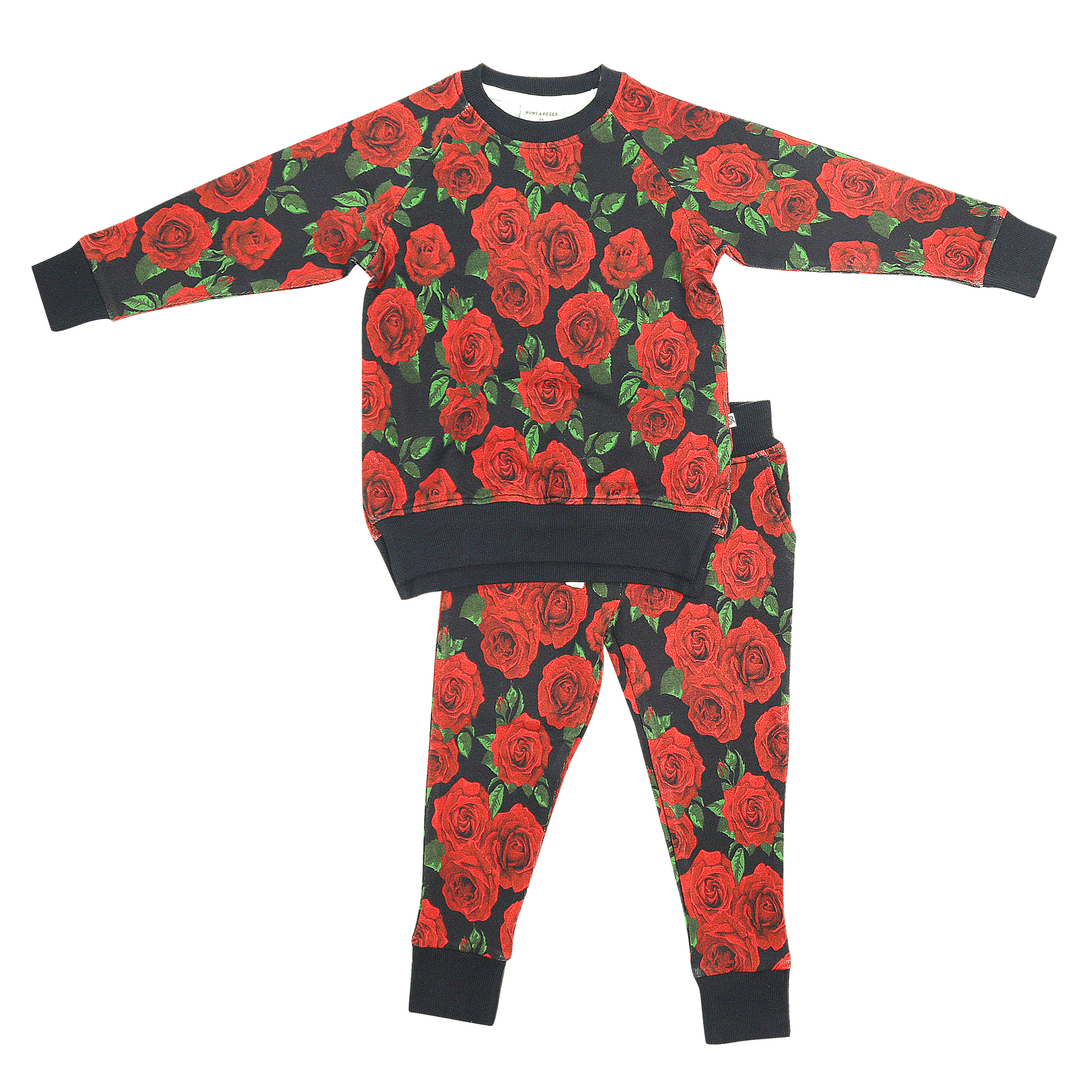 Joggers with roses sales