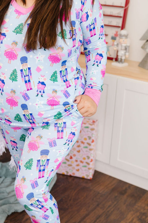 Baby Kids Bamboo Pajamas — Nutty or Nice Mama Pants — Image 5