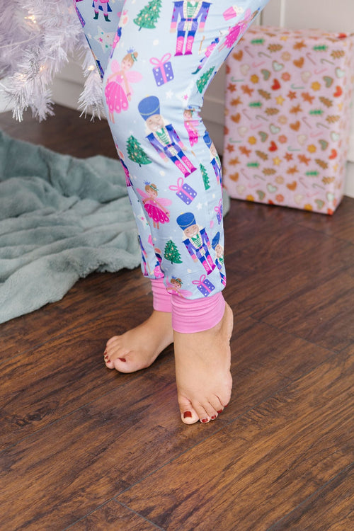 Baby Kids Bamboo Pajamas — Nutty or Nice Mama Pants — Image 4