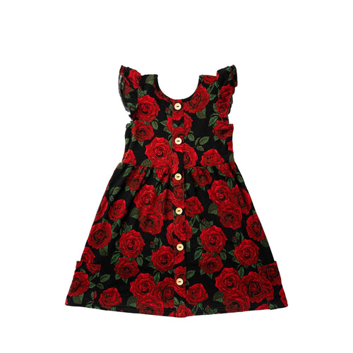 Bums & Roses Girls Dress - Cap Sleeve - Image 2 - Bums & Roses