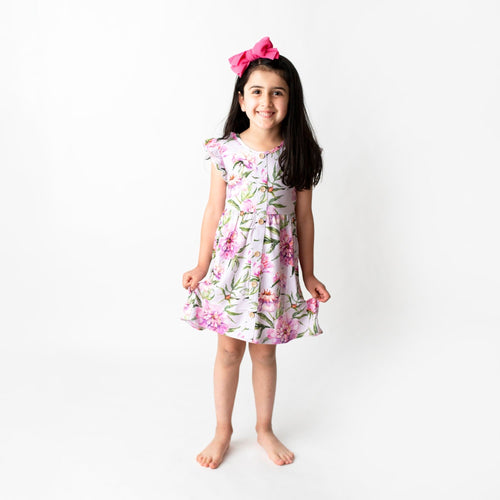 Pinking of You Girls Dress - FINAL SALE - Image 1 - Bums & Roses