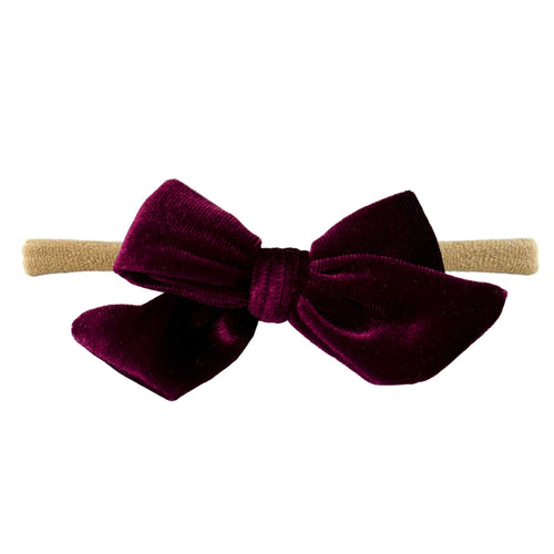 Velvet Solid Nylon Bows - Image 3 - Bums & Roses