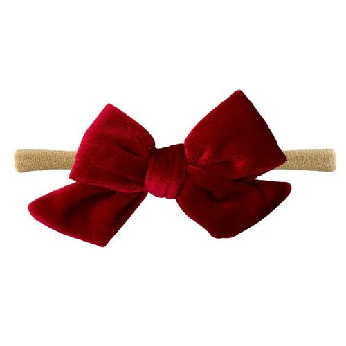 Velvet Solid Nylon Bows - Image 10 - Bums & Roses
